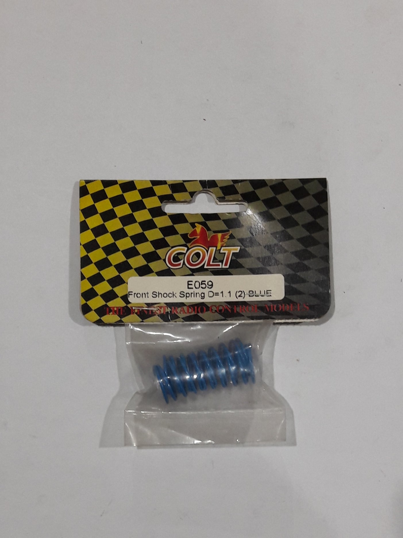 COLT Front Shock Spring 1.1 (2) Blue