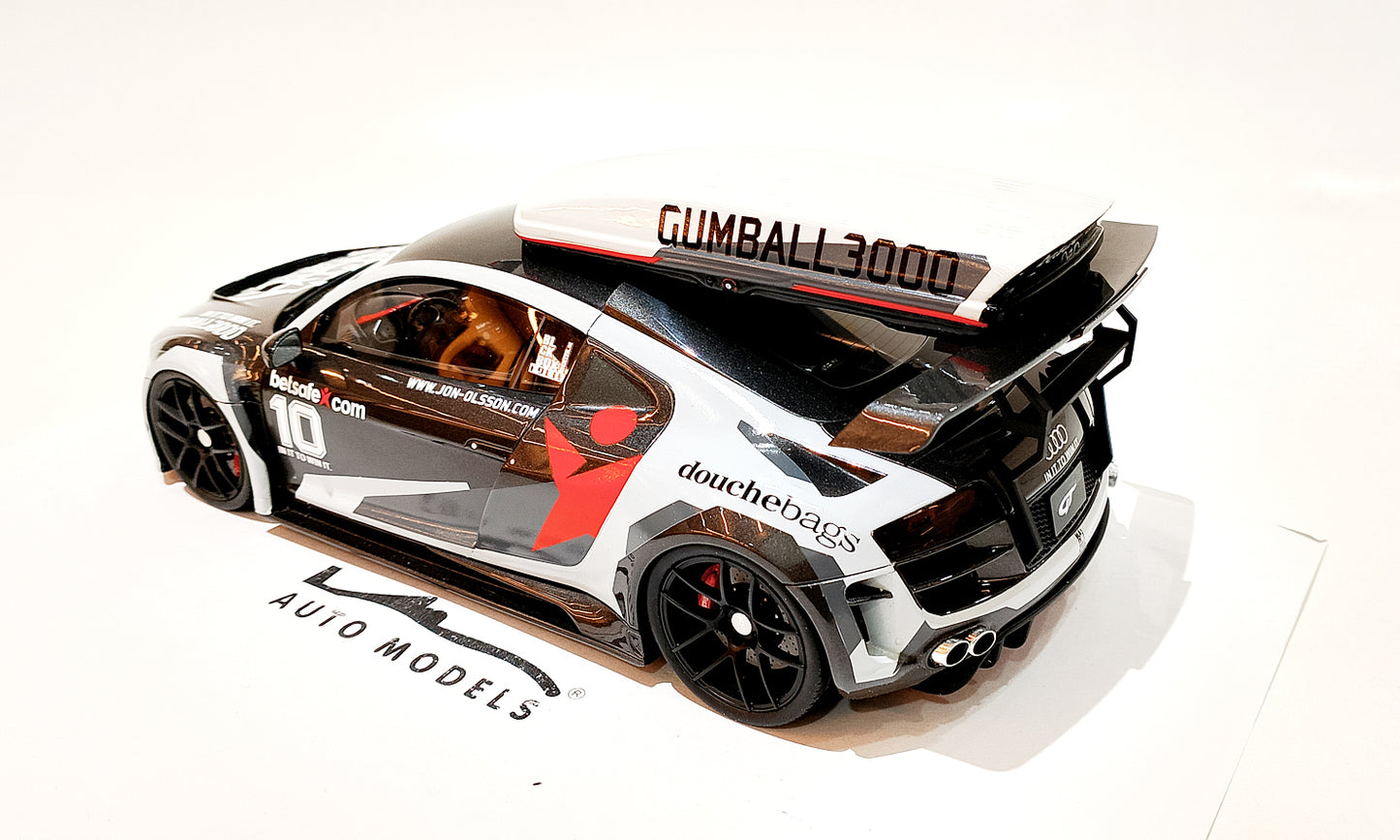 GT Spirit Audi R8 Body Kit Carbon 2013 Gumball 3000 Black White