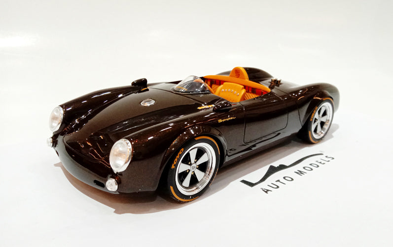 Maisto 1/18 Scale Diecast 31843 - Porsche 550 A Spyder - Silver Maisto 1/18 Scale Diecast 31843 - Porsche 550 A Spyder - Silver