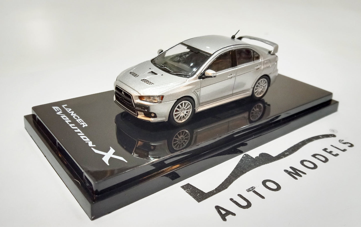 Hobby Japan Mitsubishi lancer Evolution 10 Silver