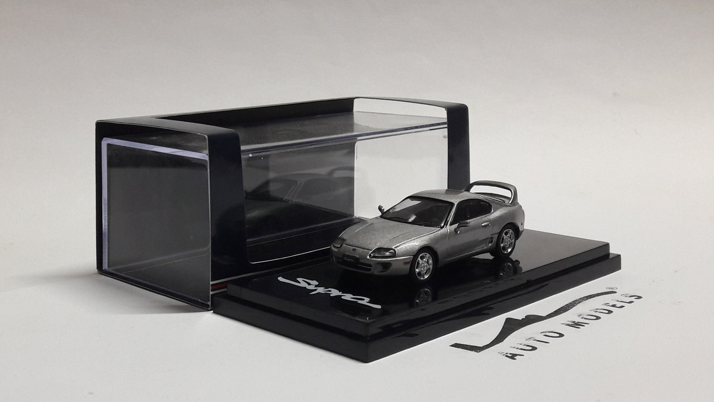 Hobby Japan Toyota Supra RZ (JZA80) With Active Spoiler Parts Silver
