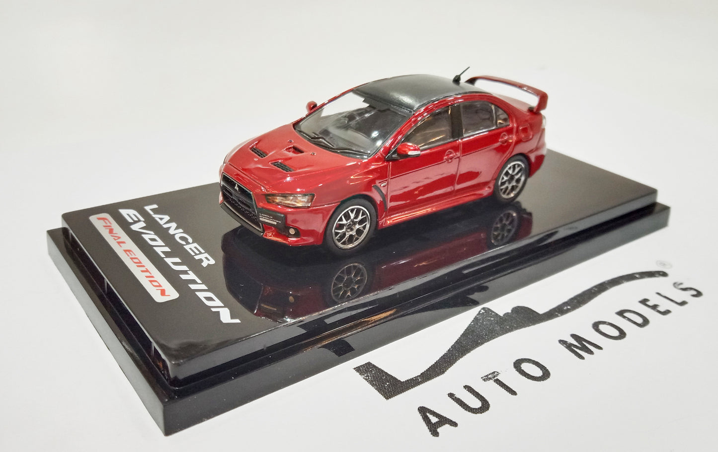 Hobby Japan Mitsubishi Lancer Evolution 10 Final Edition Red Metallic