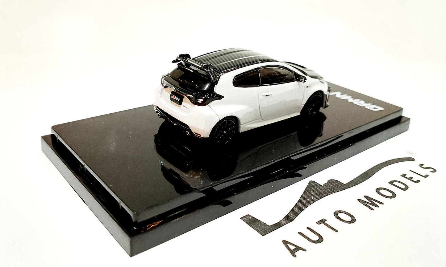 Hobby Japan Toyota GRMN Yaris Circuit Package White Pearl