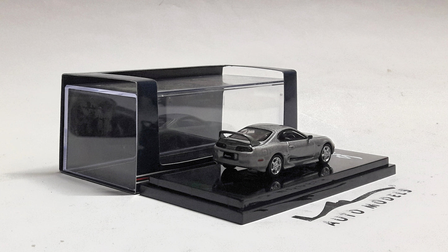 Hobby Japan Toyota Supra RZ (JZA80) Genuine Customize Version With Active Parts Silver