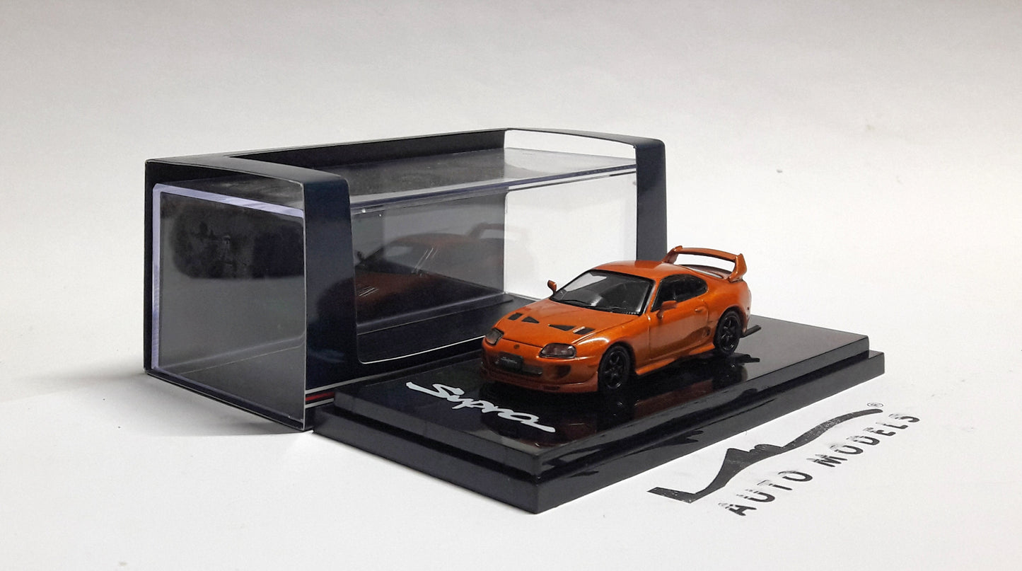 Hobby Japan Toyota Supra JZA80 JDM Customized Version Orange