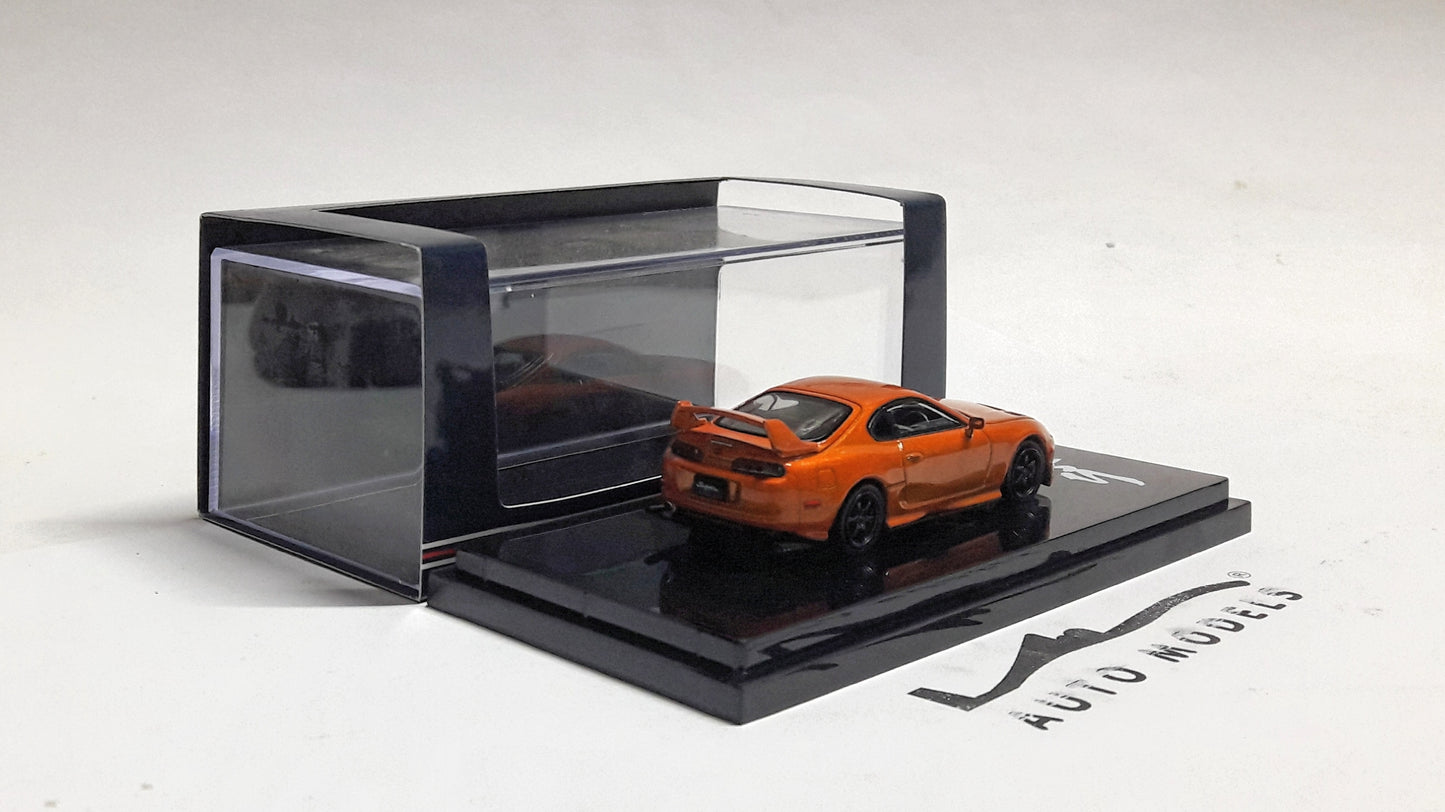 Hobby Japan Toyota Supra JZA80 JDM Customized Version Orange