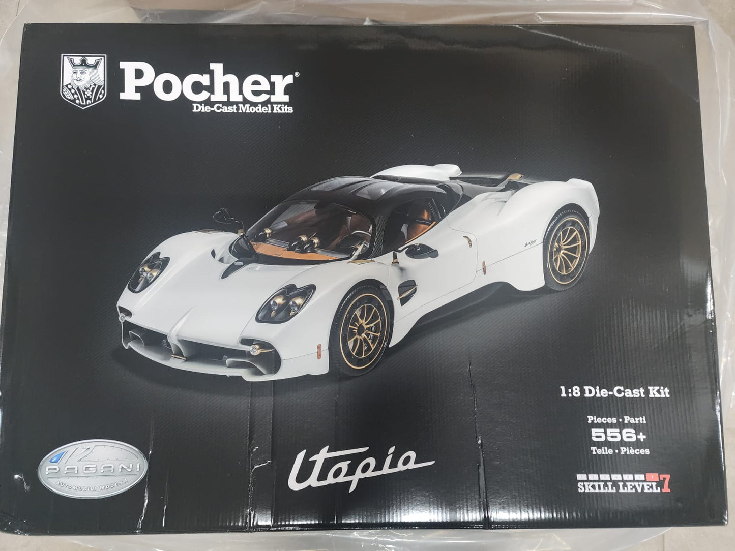 Pocher Pagani UTOPIA Coupe Bianco Perla