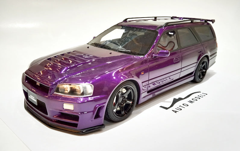 IVY Model Nissan GT-R R34 Stagea Purple
