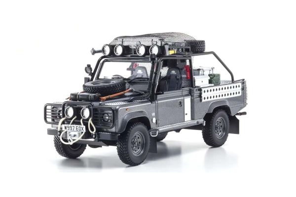 Kyosho Land Rover Defender 2001 Tomb Raider Edition Grey Metallic