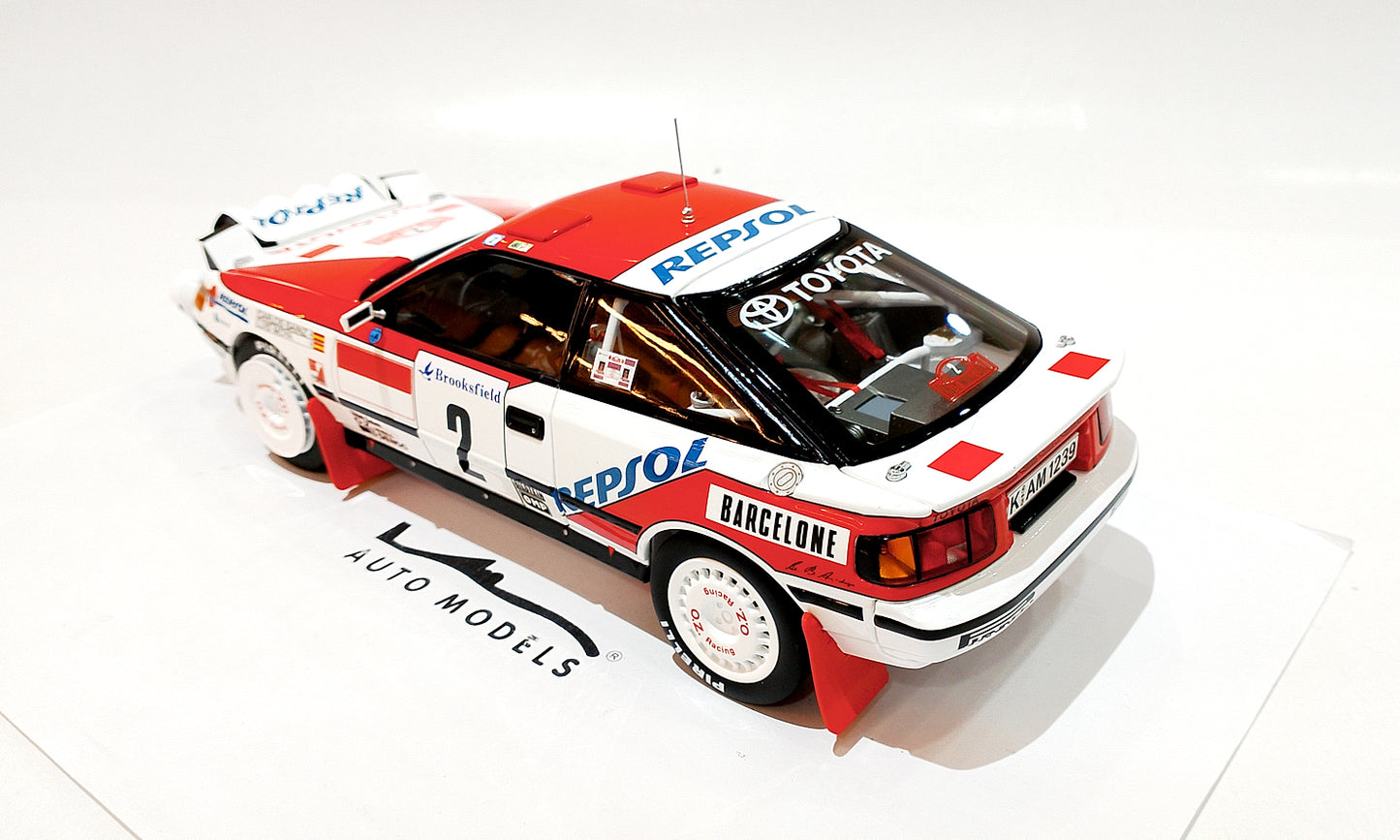 Kyosho Toyota Celica GT-Four 1991 Monte Carlo #2 White