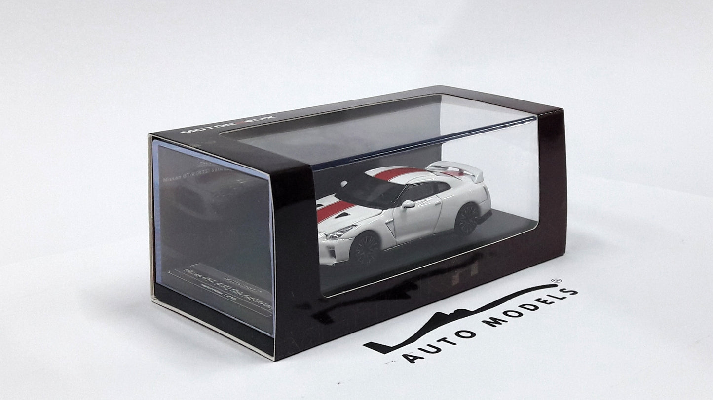 Motorhelix Nissan GT-R R35 50th Anniversary White
