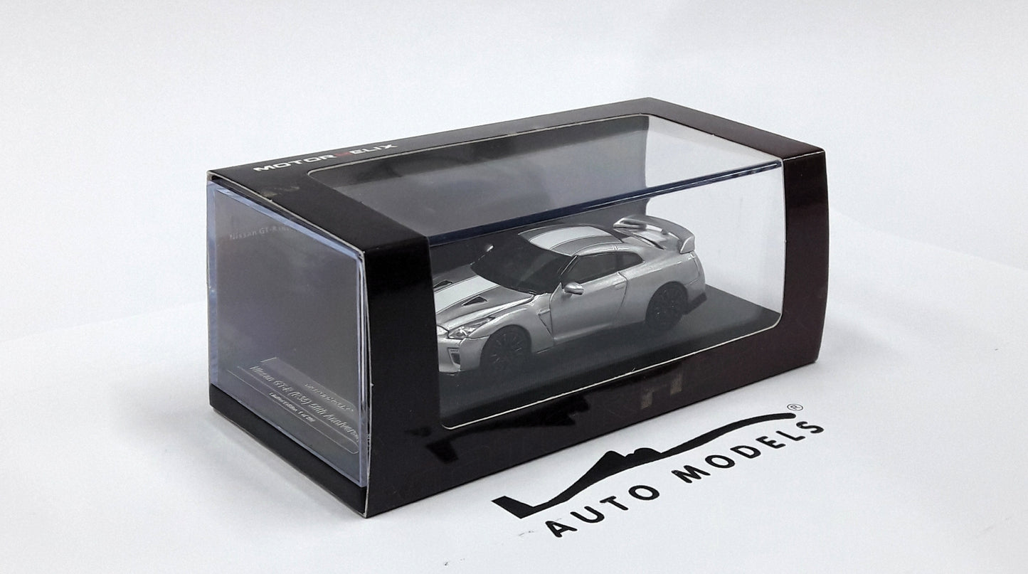 Motorhelix Nissan GT-R R35 50th Anniversary Silver