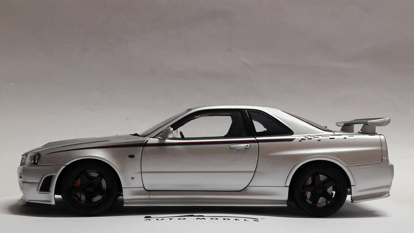 Motorhelix Nissan R34 CRS Silver