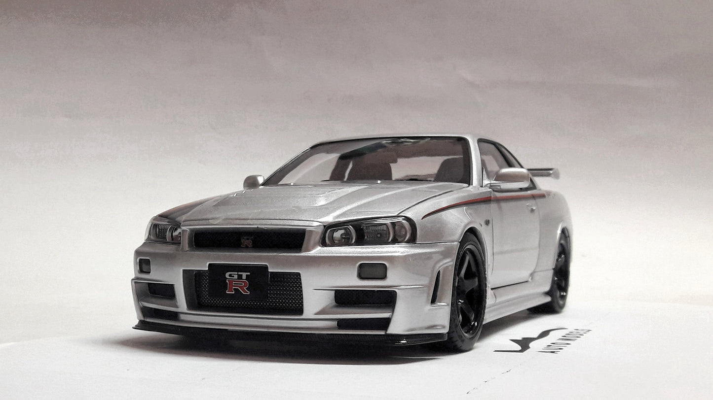 Motorhelix Nissan R34 CRS Silver