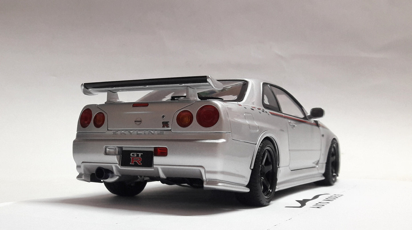 Motorhelix Nissan R34 CRS Silver