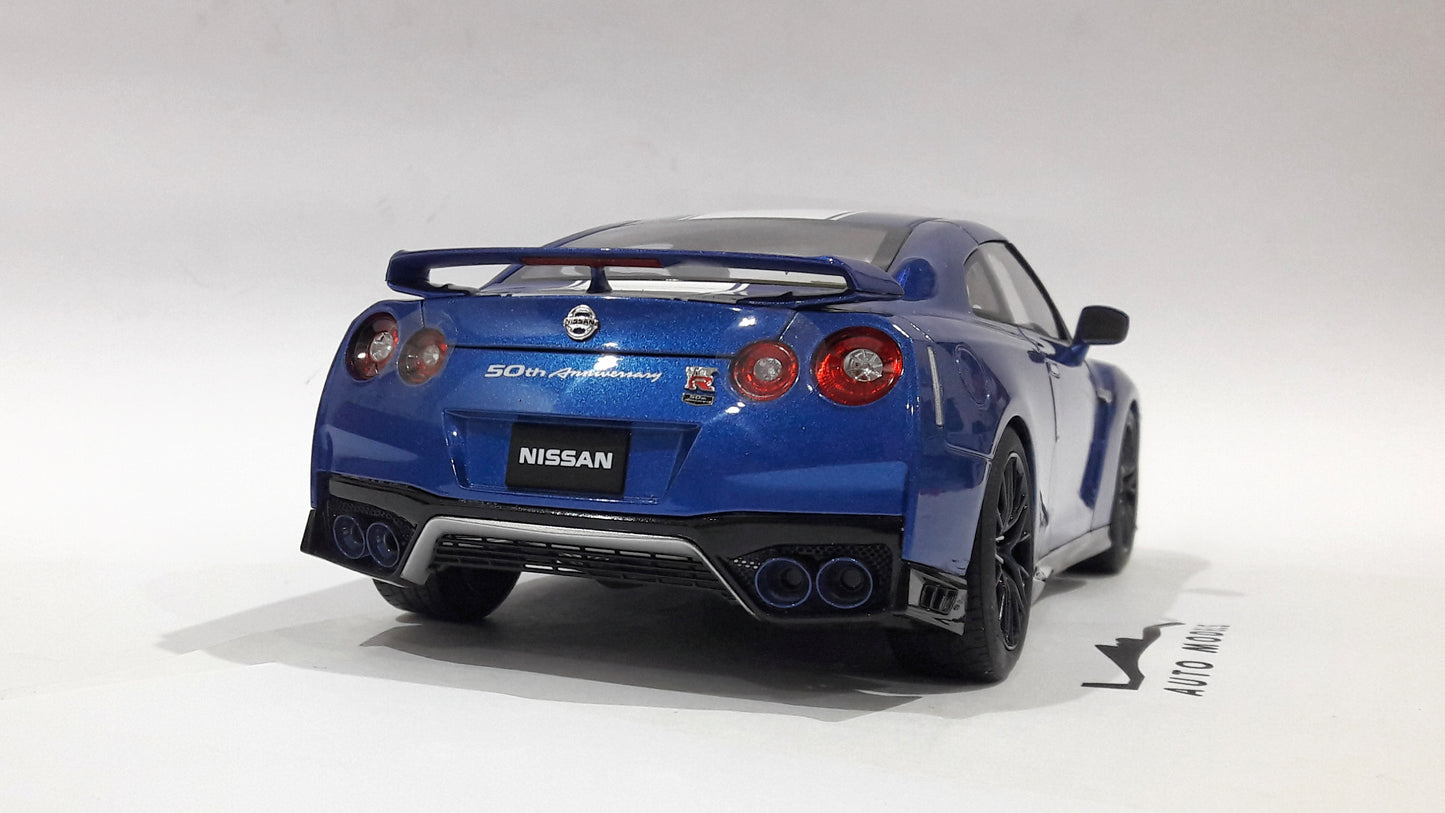 Motorhelix Nissan GTR R35 50th Anniversary Blue