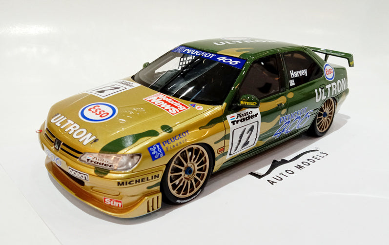 Ottomobile Peugeot 406 BTCC 1996 P.WATTS Green Gold