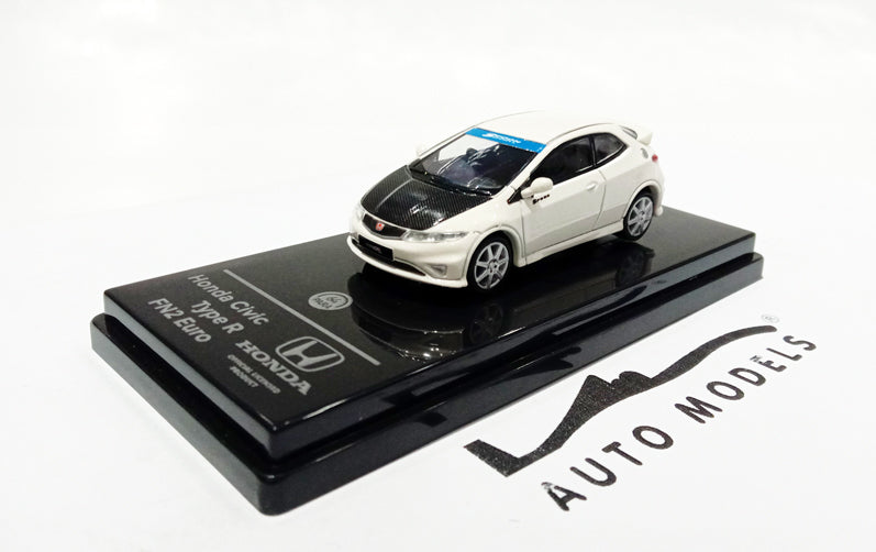 Paragon 2007 Honda Civic Type R FN2 White w/CARBON HOOD (RHD) White