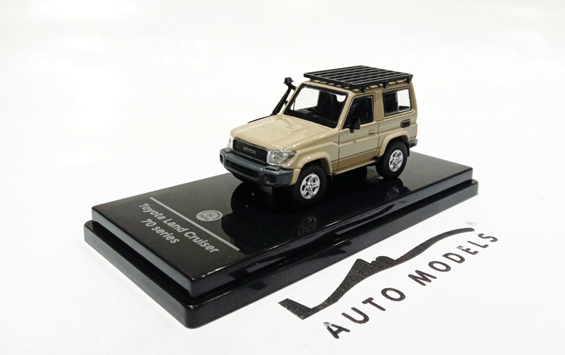 Paragon 2014 Toyota Land Cruiser 71 SWB Sandy Taupe w/ROOF RACK Brown