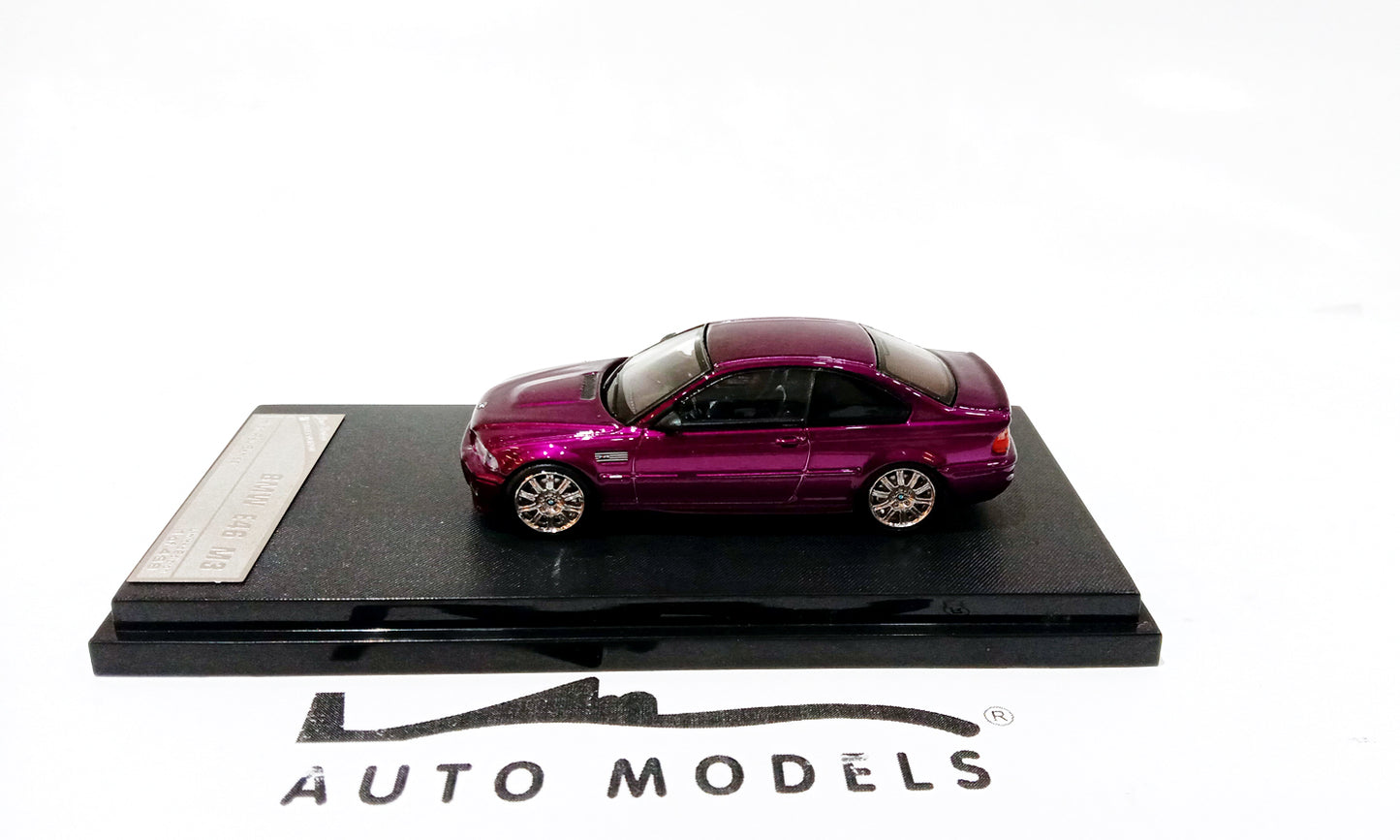 Stance Hunter BMW E46 Purple