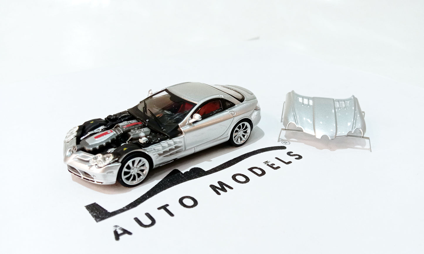 Stance Hunter Mercedes Benz SLR Silver