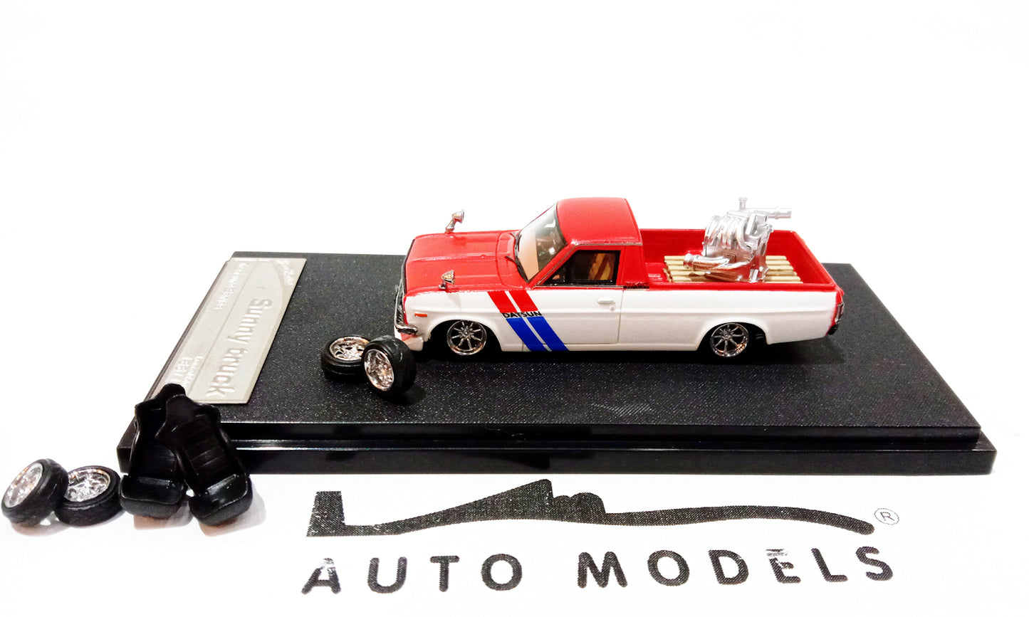 Stance Hunter Nissan Sunny Truck C Red White