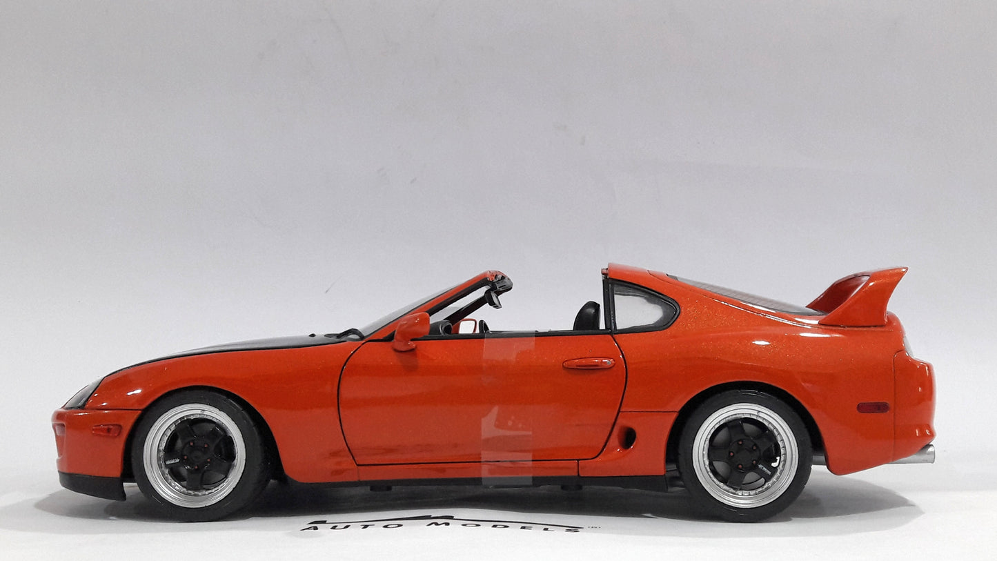 Solido Toyota Supra MK4 (A80) Stree Fighter 1993 Orange