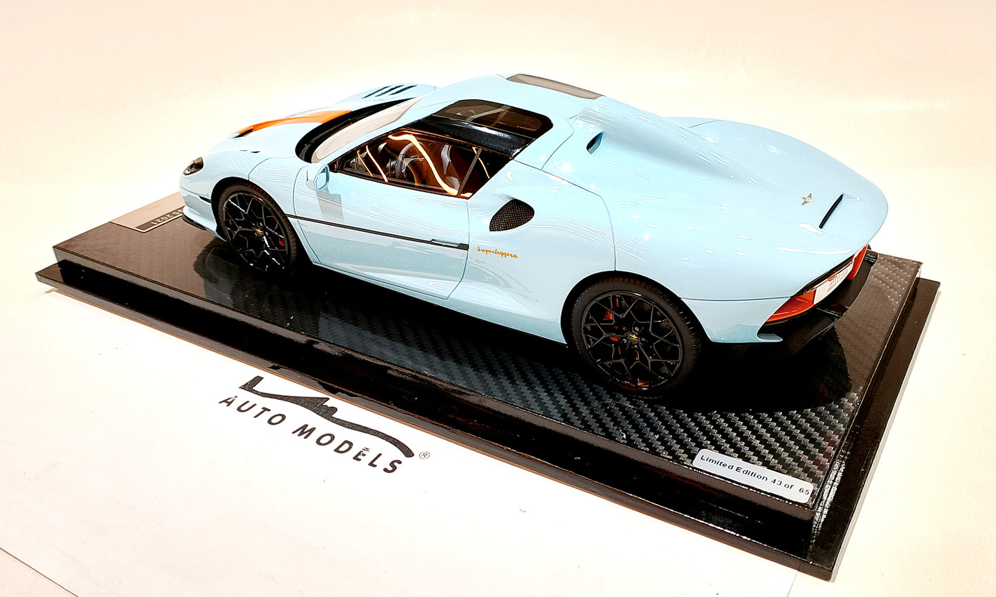 Technomodel 2021 Touring Superleggera Aresse RH95 Gulf Color Sky Blue