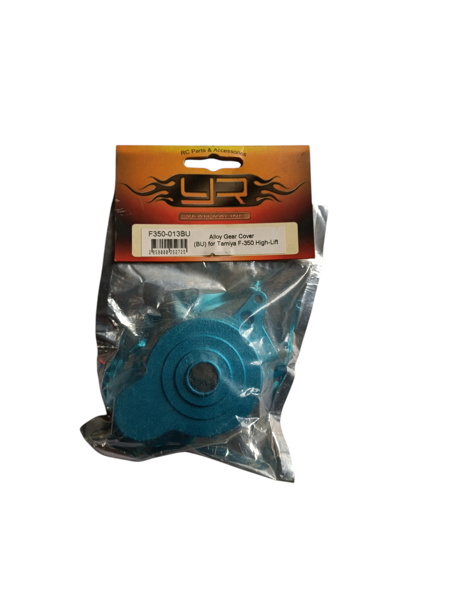 Yeah Racing Alloy Gear Cover Blue For Tamiya F350