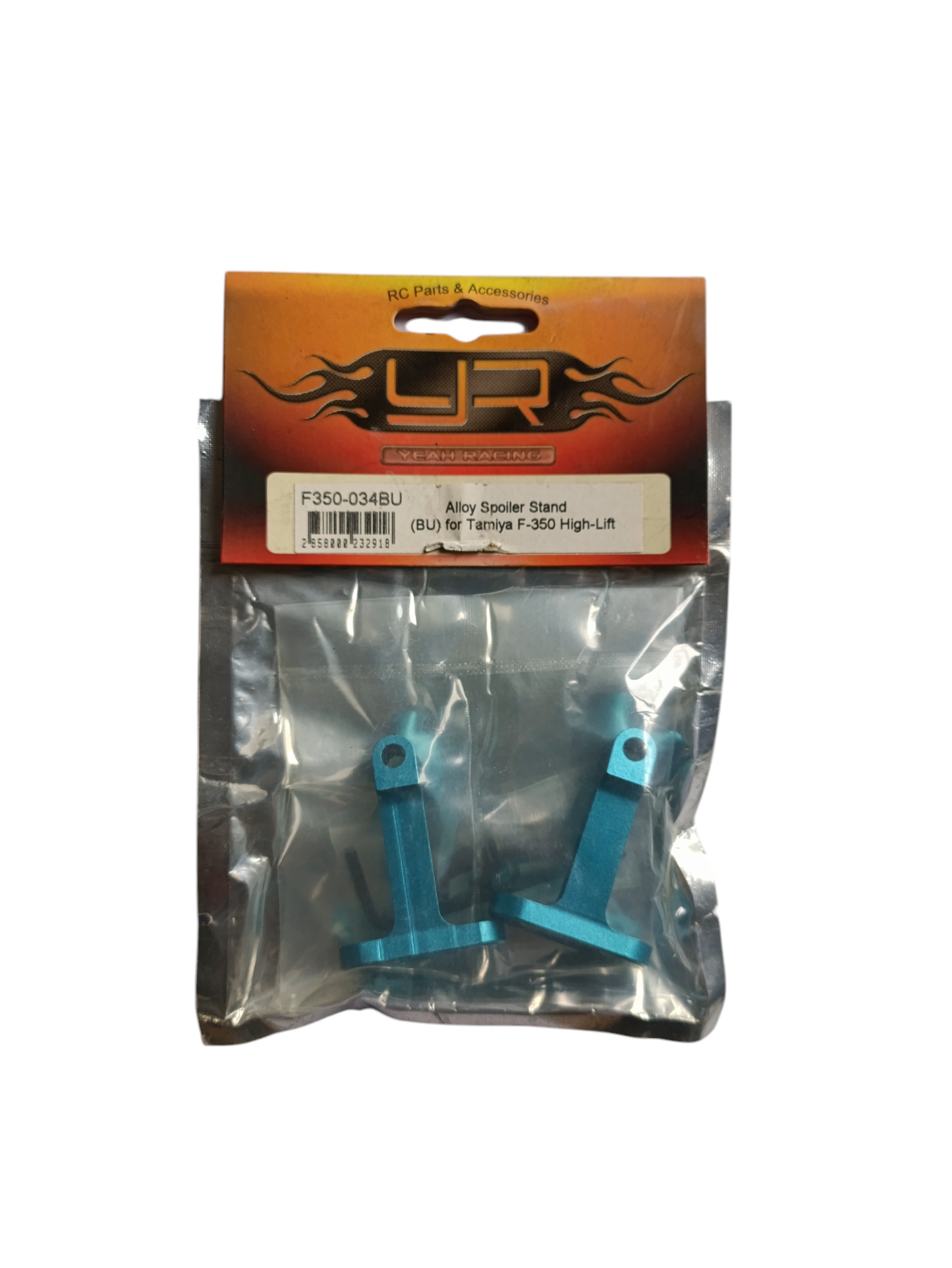 Yeah Racing Alloy Spoiler Stand Blue For Tamiya F350