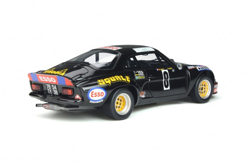 Ottomobile Alpine A110 GR.5 N.8 Rally De L'Ouest Armor B.Saby-C.Tilber 1976 Black