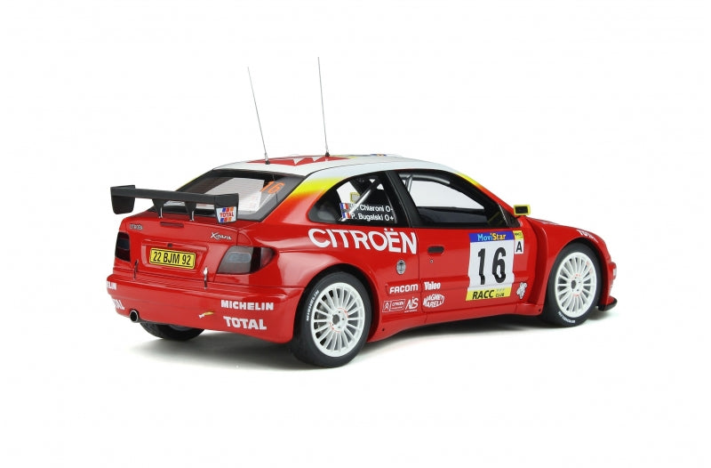 Ottomobile Citroen Xsara Kit Car N.16 Winner Rally Catalunya 1999 P.Bugalski-J.Chiaroni Red White