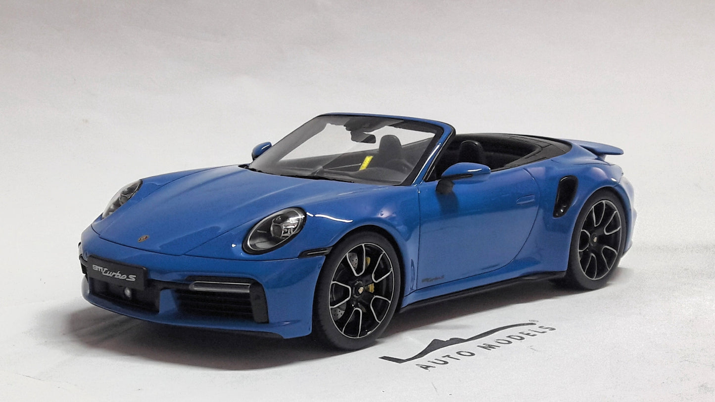 Porsche 911 (992) Turbo S Blue 2020