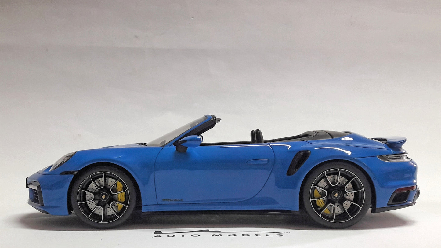 Porsche 911 (992) Turbo S Blue 2020