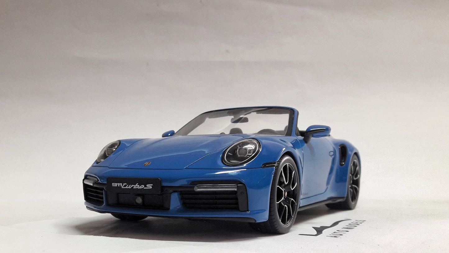 Porsche 911 (992) Turbo S Blue 2020