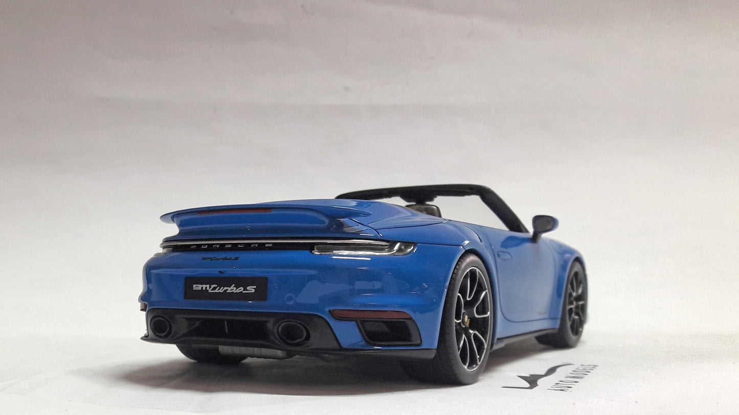 Porsche 911 (992) Turbo S Blue 2020