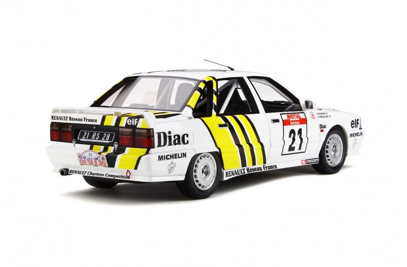 Ottomobile Renault 21 Turbo Gr.N Tour De Corse 1988 White Yellow