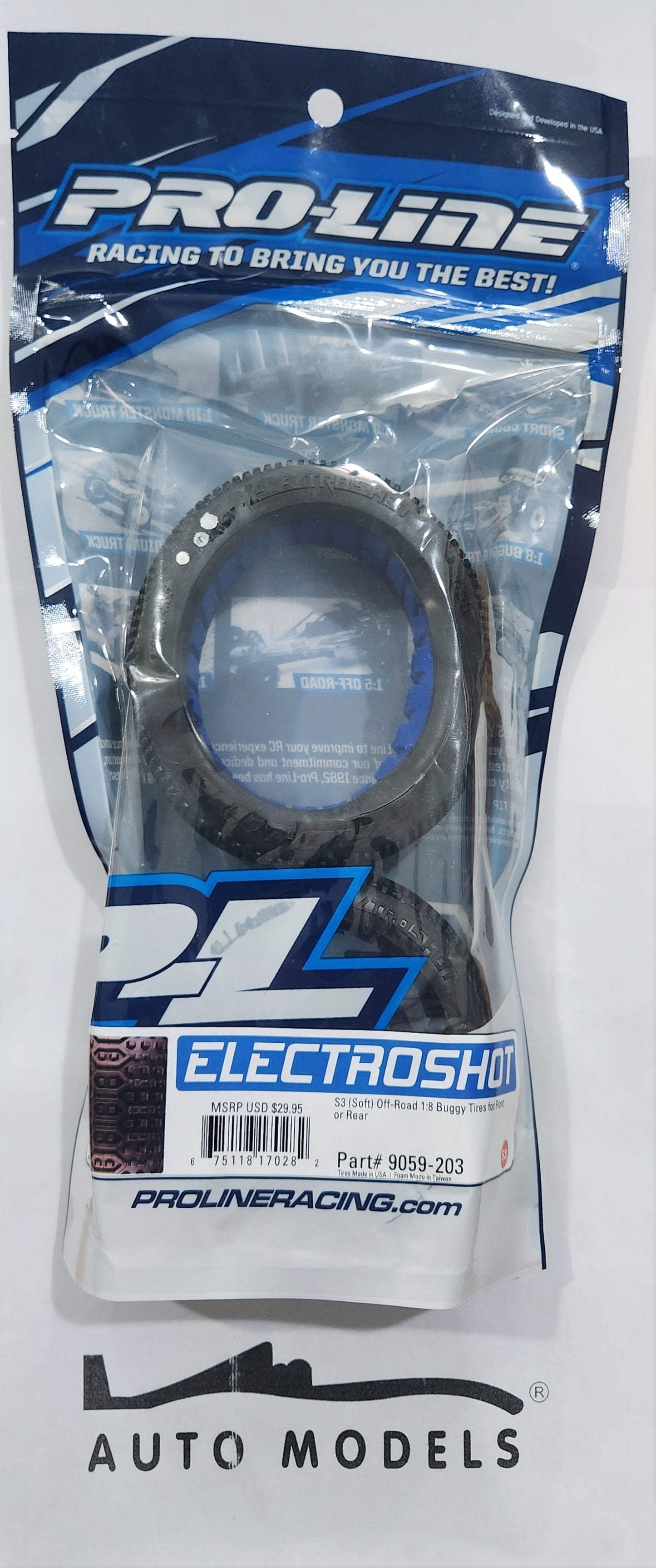 Proline Electroshot S3 (Soft) Off-Road 1:8 Buggy Tires