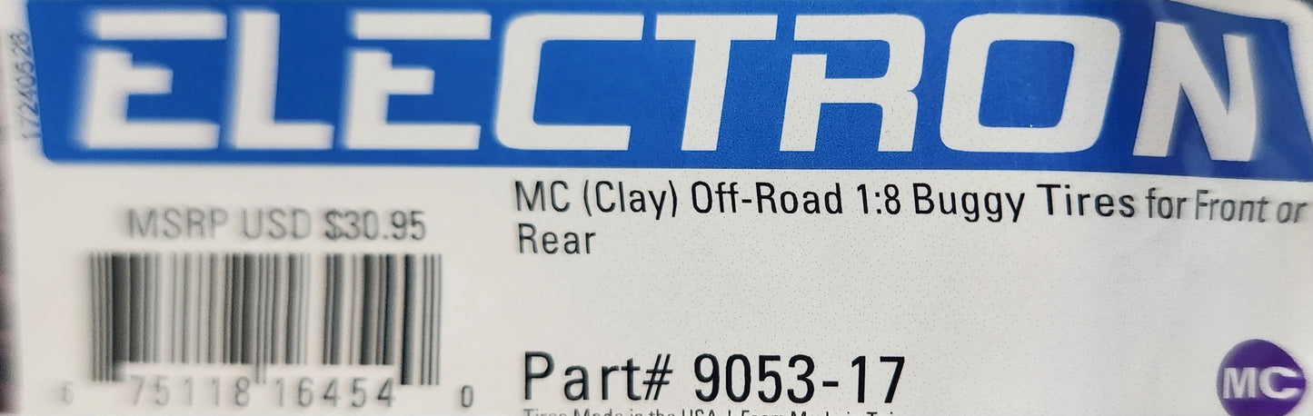 Pro-line Racing Electron MC (Clay) Off-Road 1:8 Buggy Tires for Front or Rear
