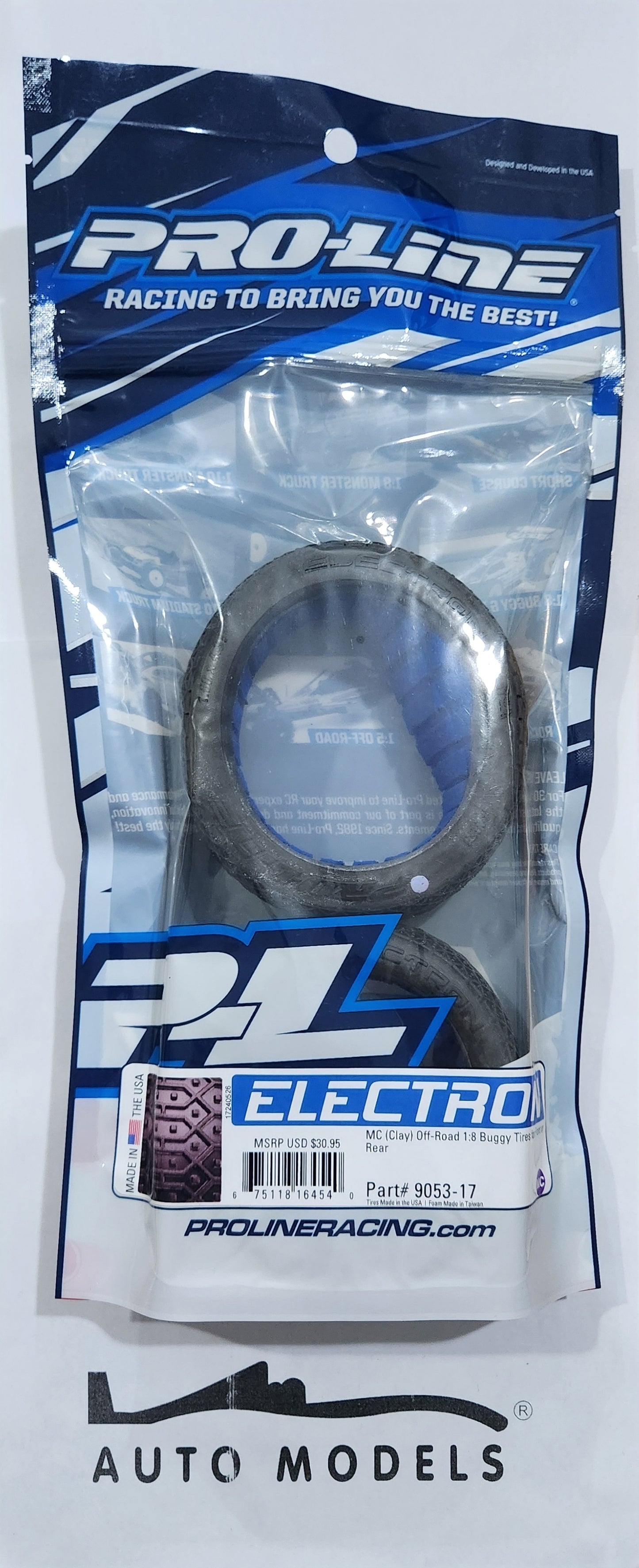 Pro-line Racing Electron MC (Clay) Off-Road 1:8 Buggy Tires for Front or Rear