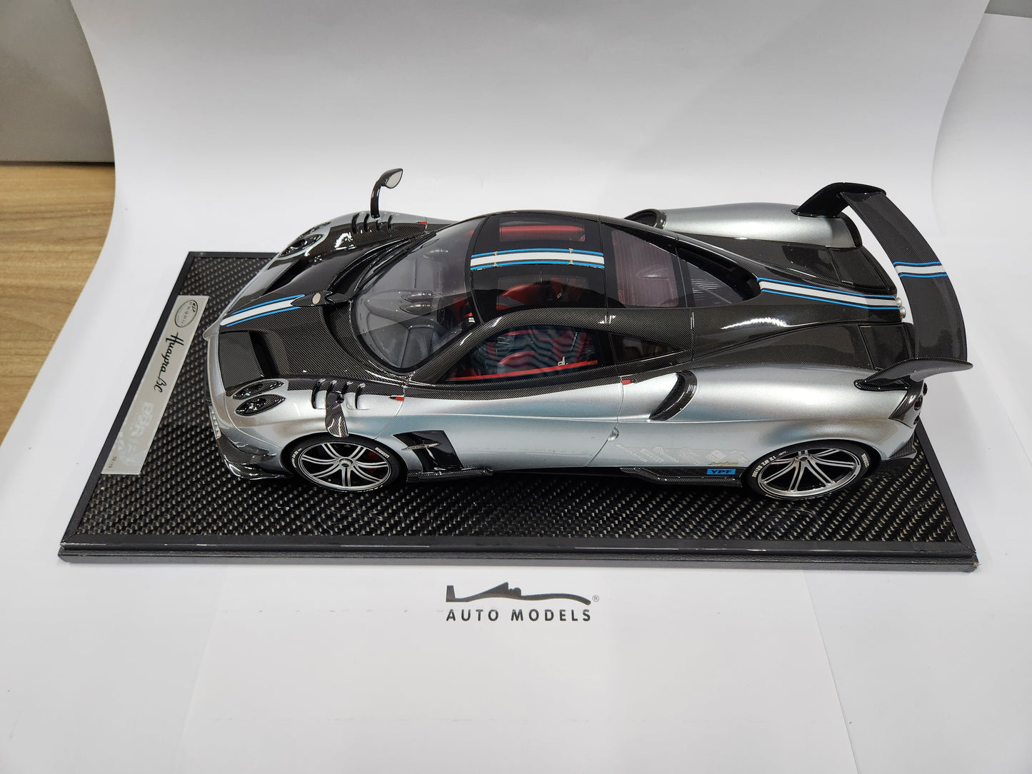 BBR Models Pagani Huayra BC Silver Press Version