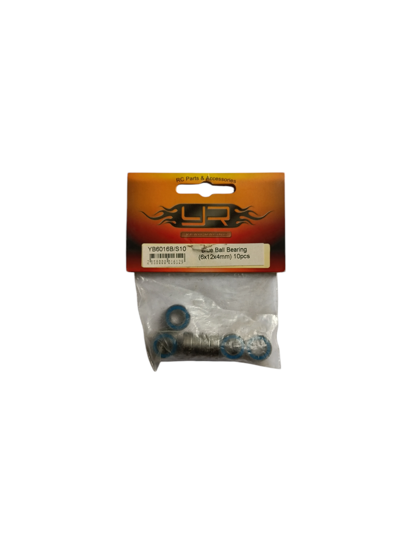 Yeah Racing Blue Ball Bearing (6x12x4mm) - 10pcs