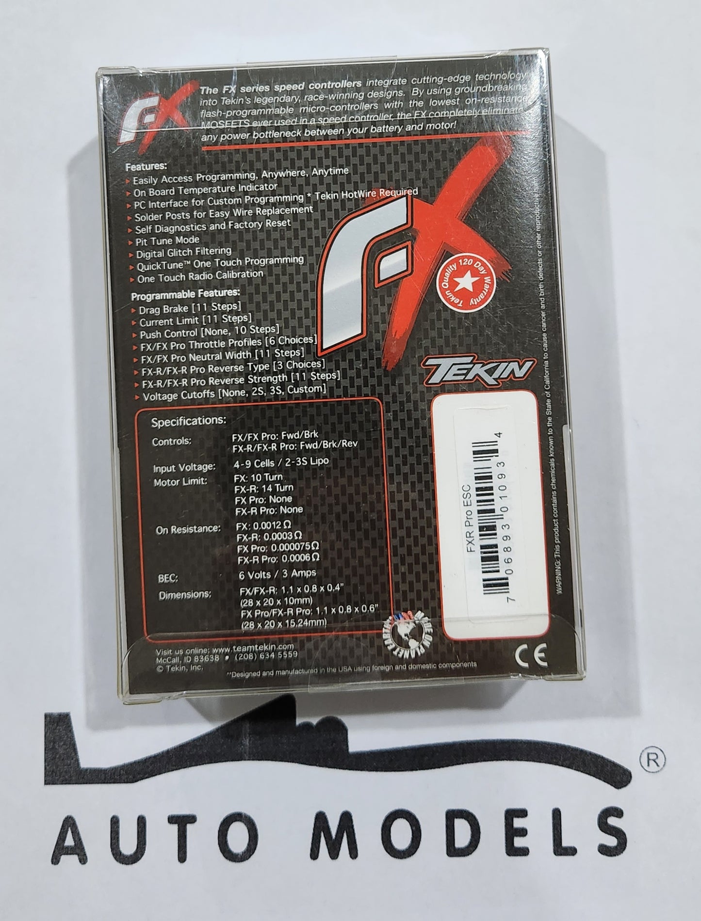 Tekin FX-R Pro Foward/Brake/Reverse