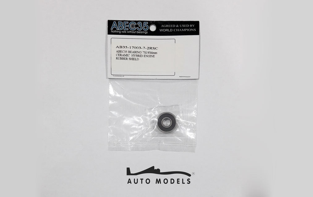 ABEC35 Bearing 7x19x6mm Ceramic Hybrid Engine Rubber Shield