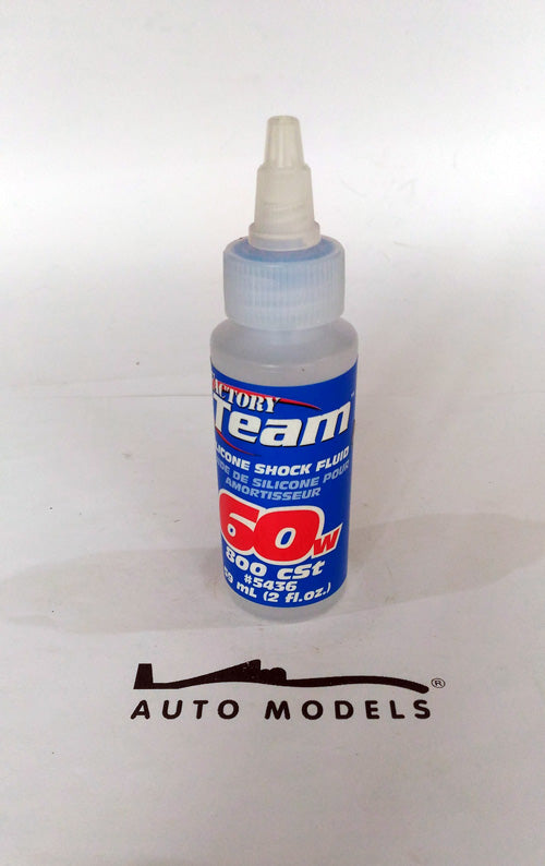 Team Associated 60 Weight Silicone Shock Oil (800cSt)