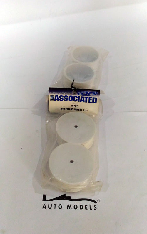 Team Associated B44 Front Wheel 2.2" White