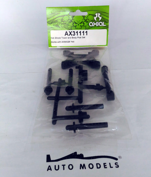 Axial Racing Yeti Shock Tower And Body Post