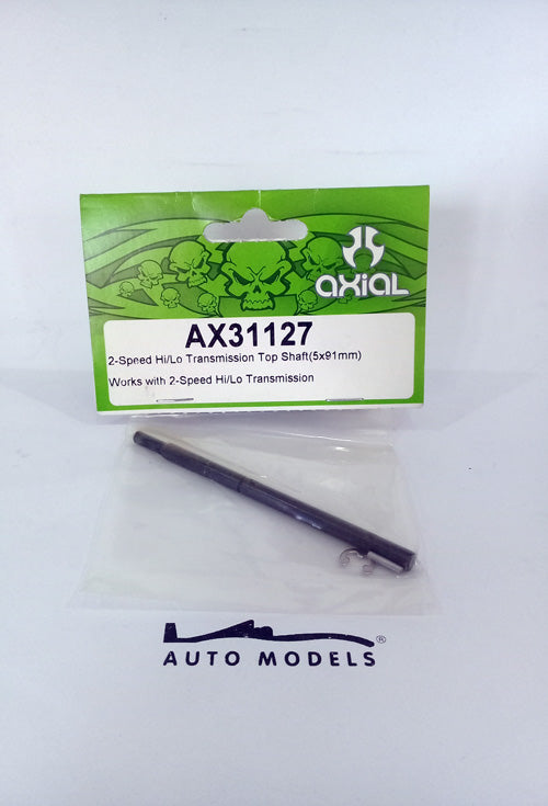Axial Racing Yeti 2 Speed Hi/Lo Transmission Top Shaft (5x91mm)