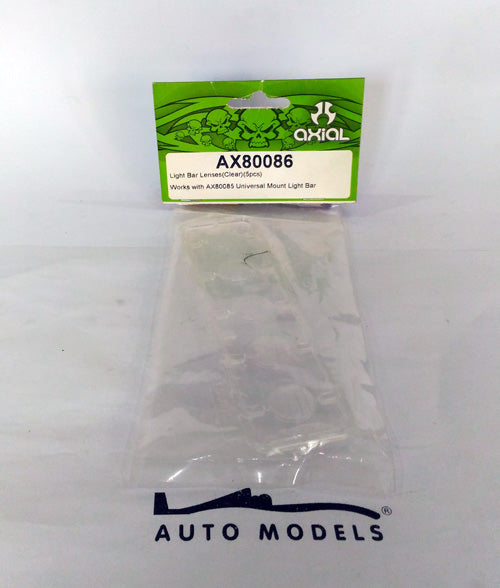 Axial Racing Light Bar Lenses Clear (5)