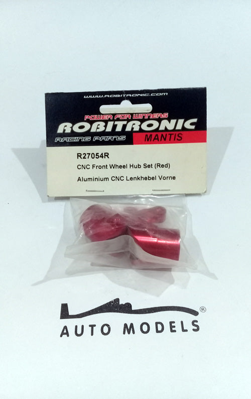 Robitronic CNC Front Wheel Hub Set